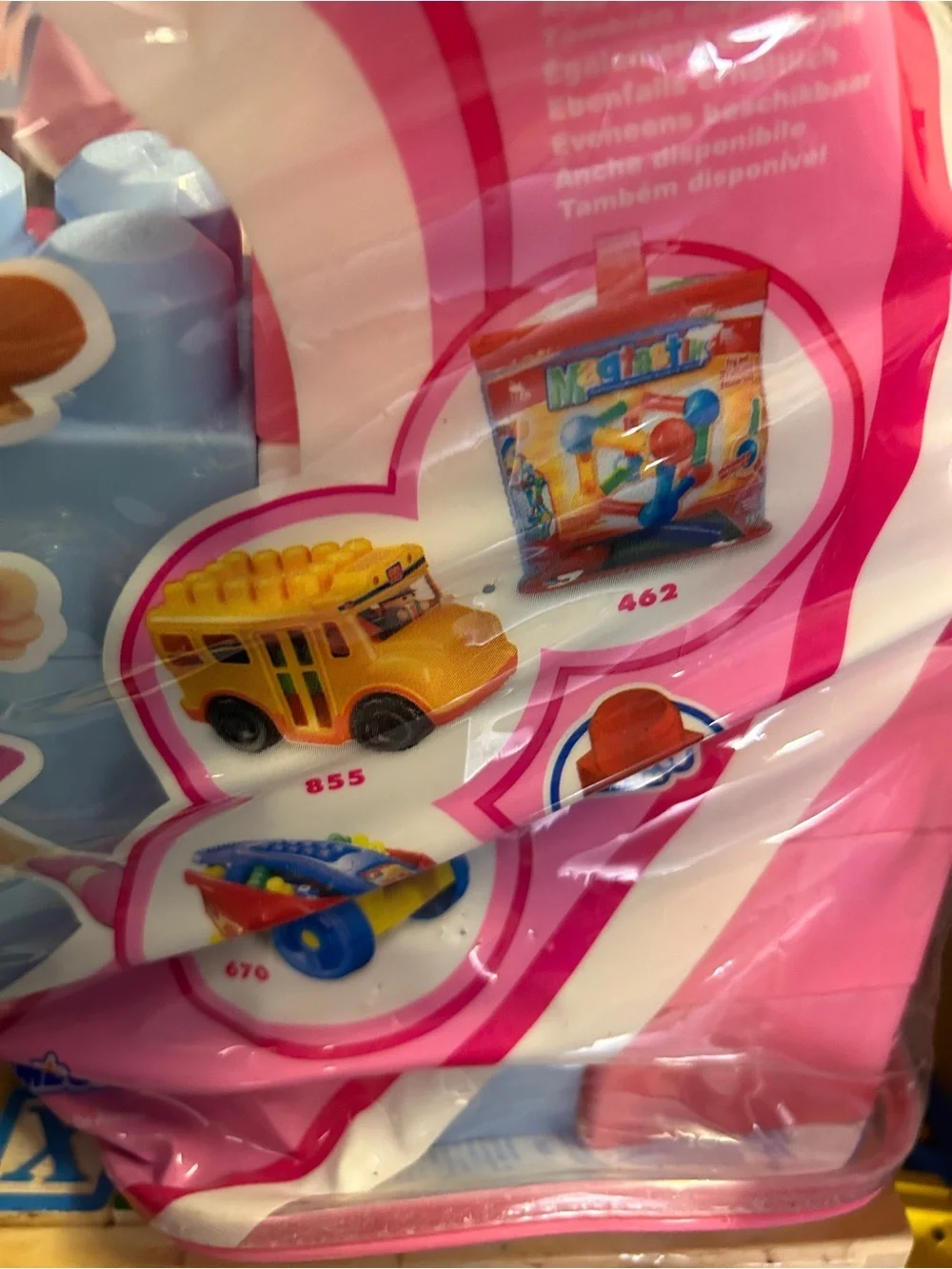 Pink Building Set - 80 Pieces